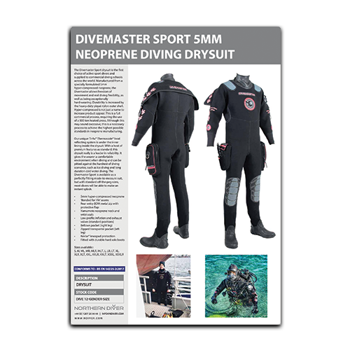 Divemaster Sport Datasheet